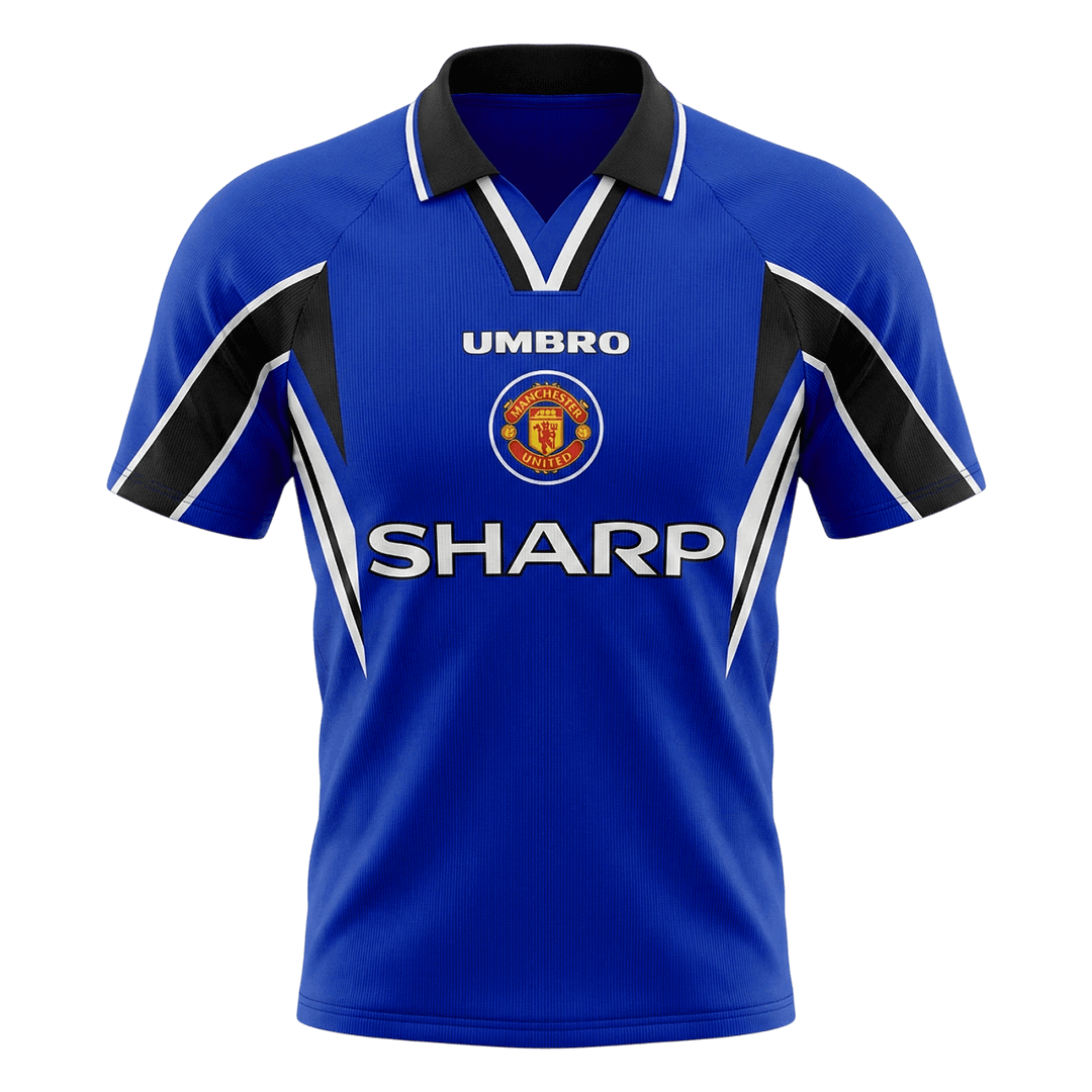 Manchester United 1996/97 Kolmas Retro -pelipaita Miesten