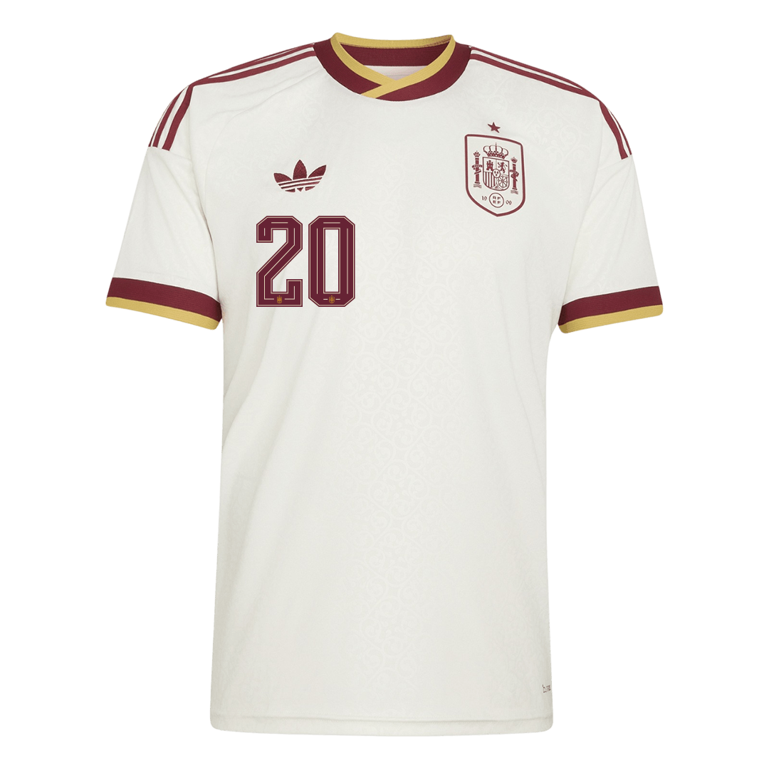 Spain World Cup 2026 Vieras Pelipaita Miesten PEDRI #20 - kuva 2