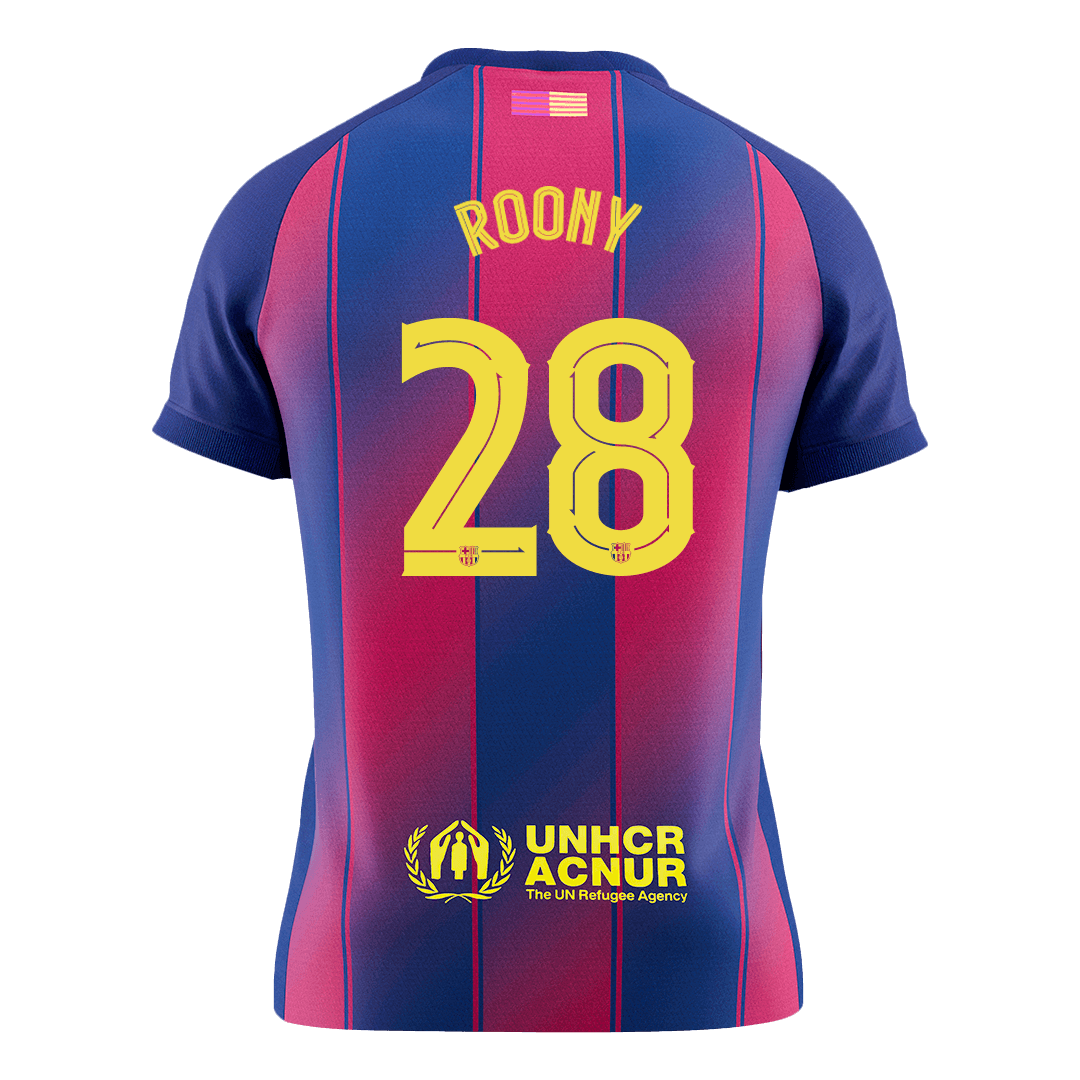 Barcelona 2025/26 UCL Koti Pelipaita Miesten ROONY #28 - kuva 9