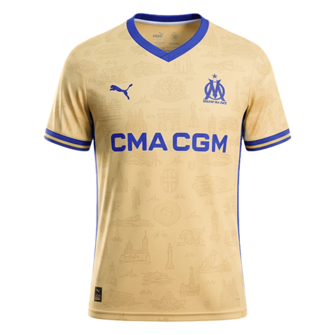 Marseille 2025/26 Nelj?s Pelipaita Miesten