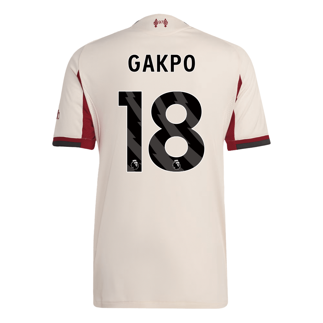 Liverpool 2025/26 Vieras Pelipaita (Player Version) Miesten GAKPO #18 - kuva 10