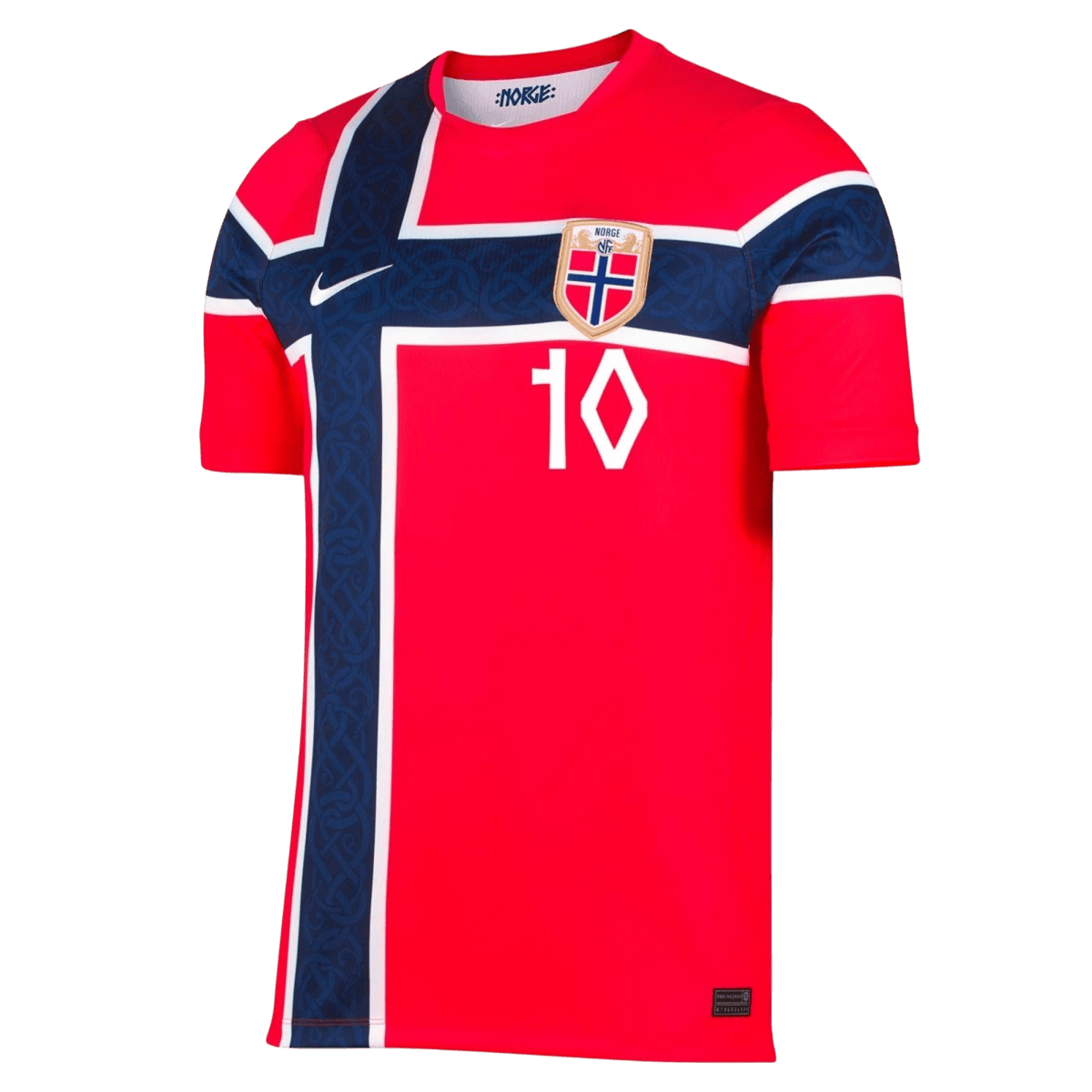 Norway World Cup 2026 Koti Pelipaita Miesten ØDEGAARD #10 - kuva 2