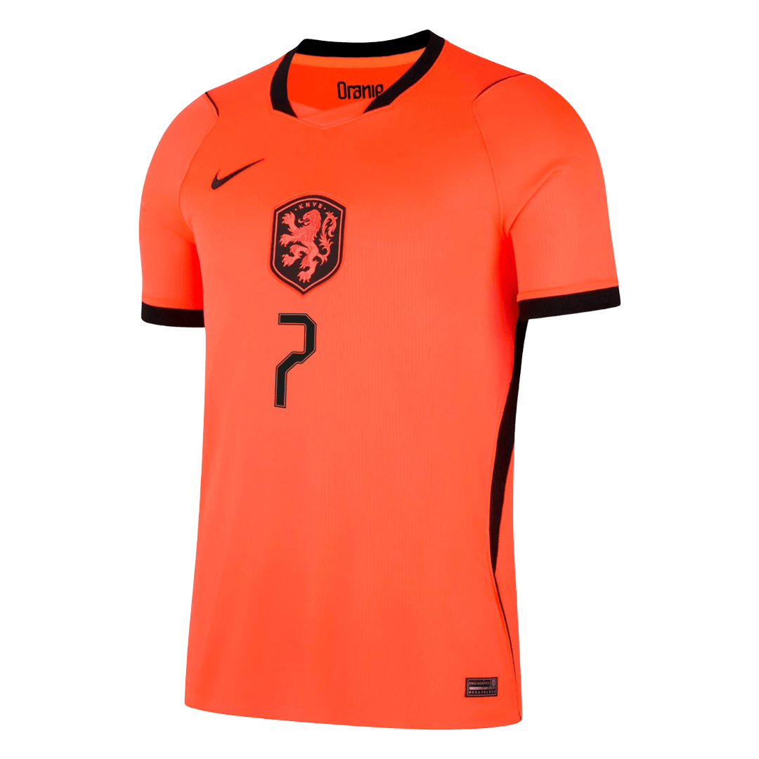 Netherlands World Cup 2026 Koti Pelipaita Miesten XAVI #7 - kuva 8