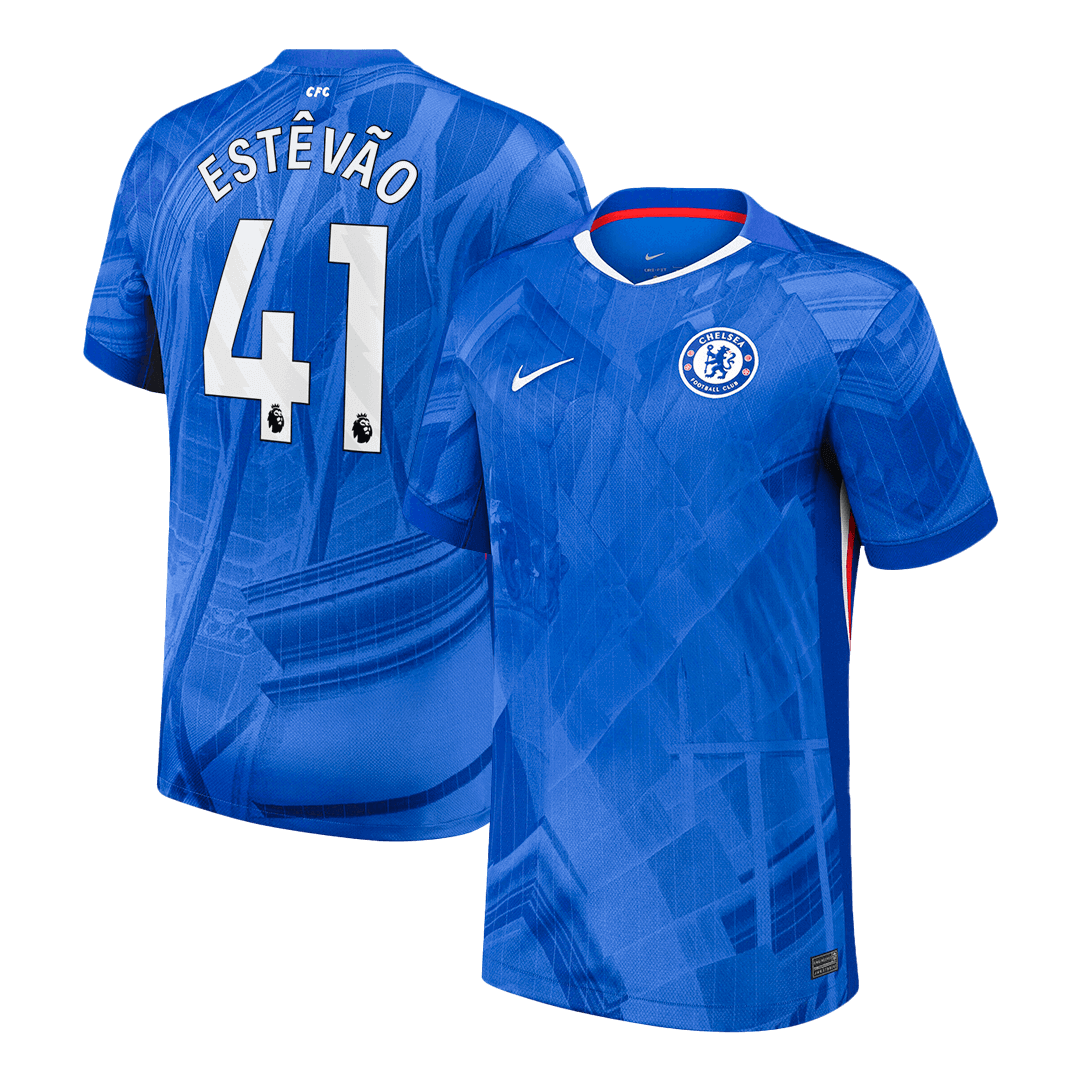 Chelsea 2025/26 Koti Pelipaita Miesten ESTêV?O #41 [PREMIUM]