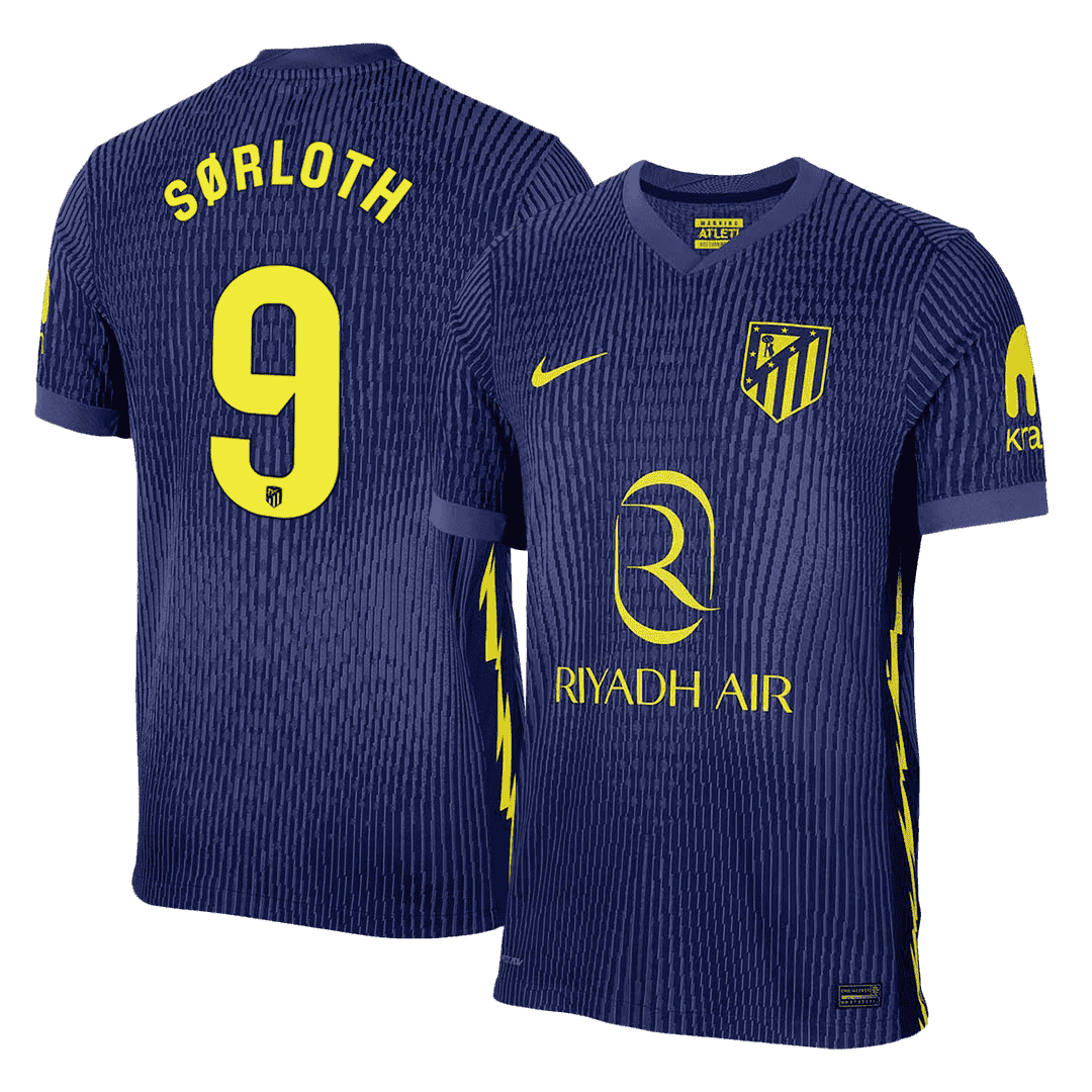 Atletico Madrid 2025/26 Vieras Pelipaita (Player Version) Miesten S?RLOTH #9