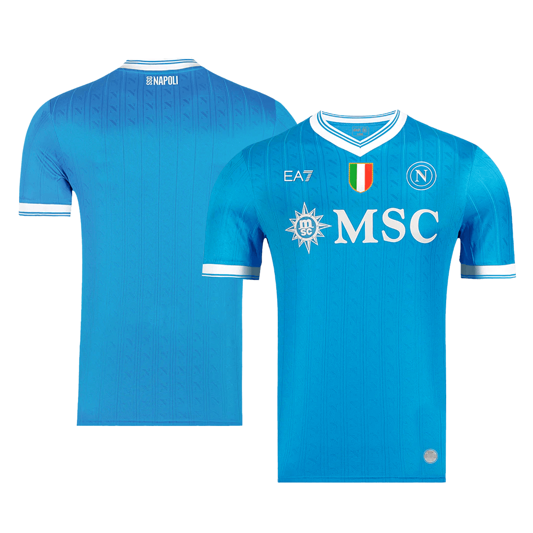 Napoli 2025/26 Koti Pelipaita (Player Version) Miesten - kuva 11