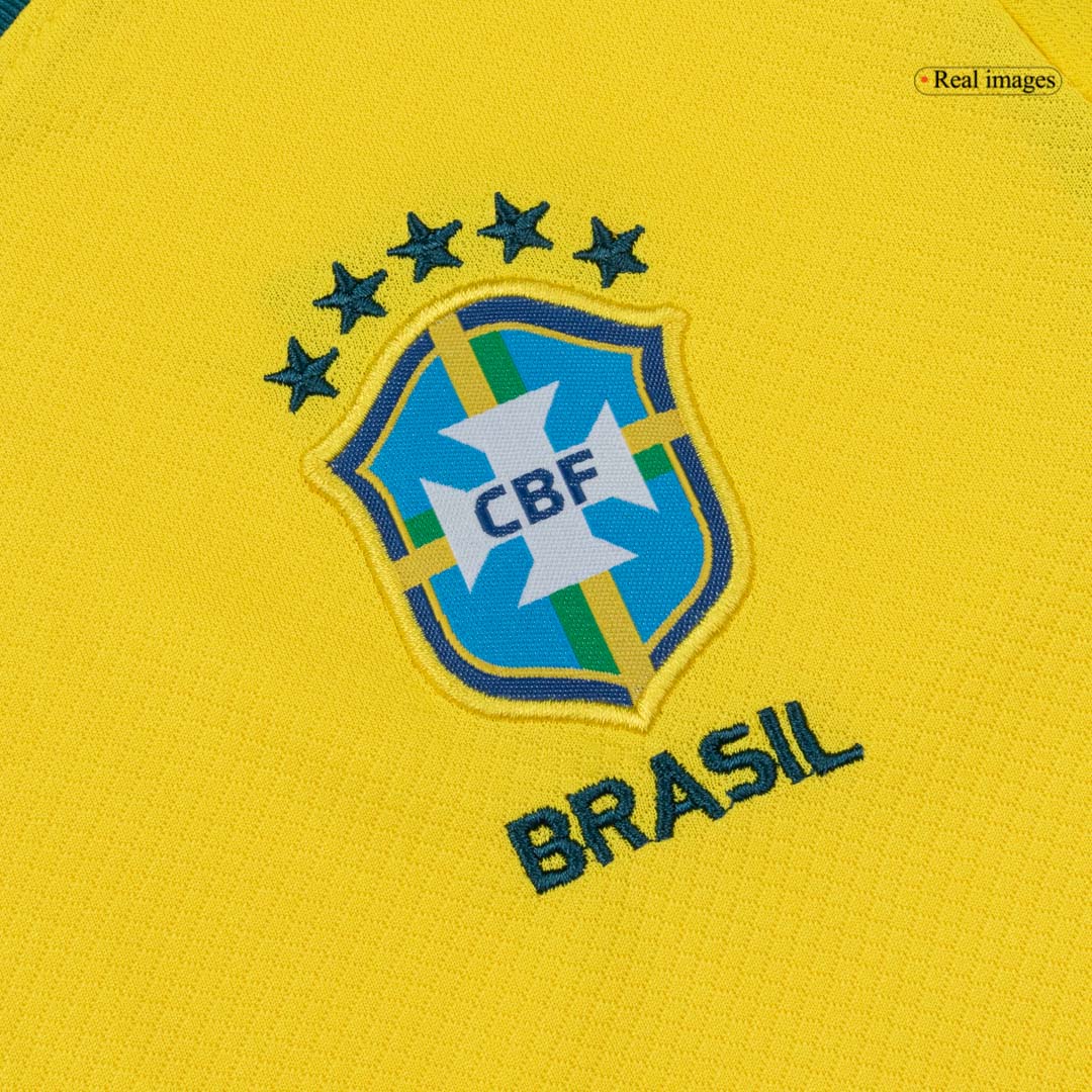 Brazil World Cup 2026 Koti Pelipaitasetti Lasten [PREMIUM] - kuva 8