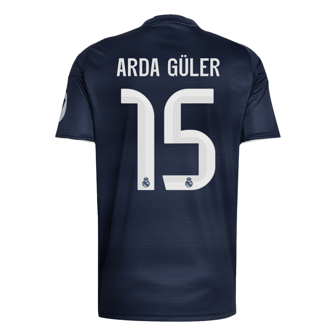Real Madrid 2025/26 Vieras Pelipaita Miesten ARDA GüLER #15 [PREMIUM] - kuva 12
