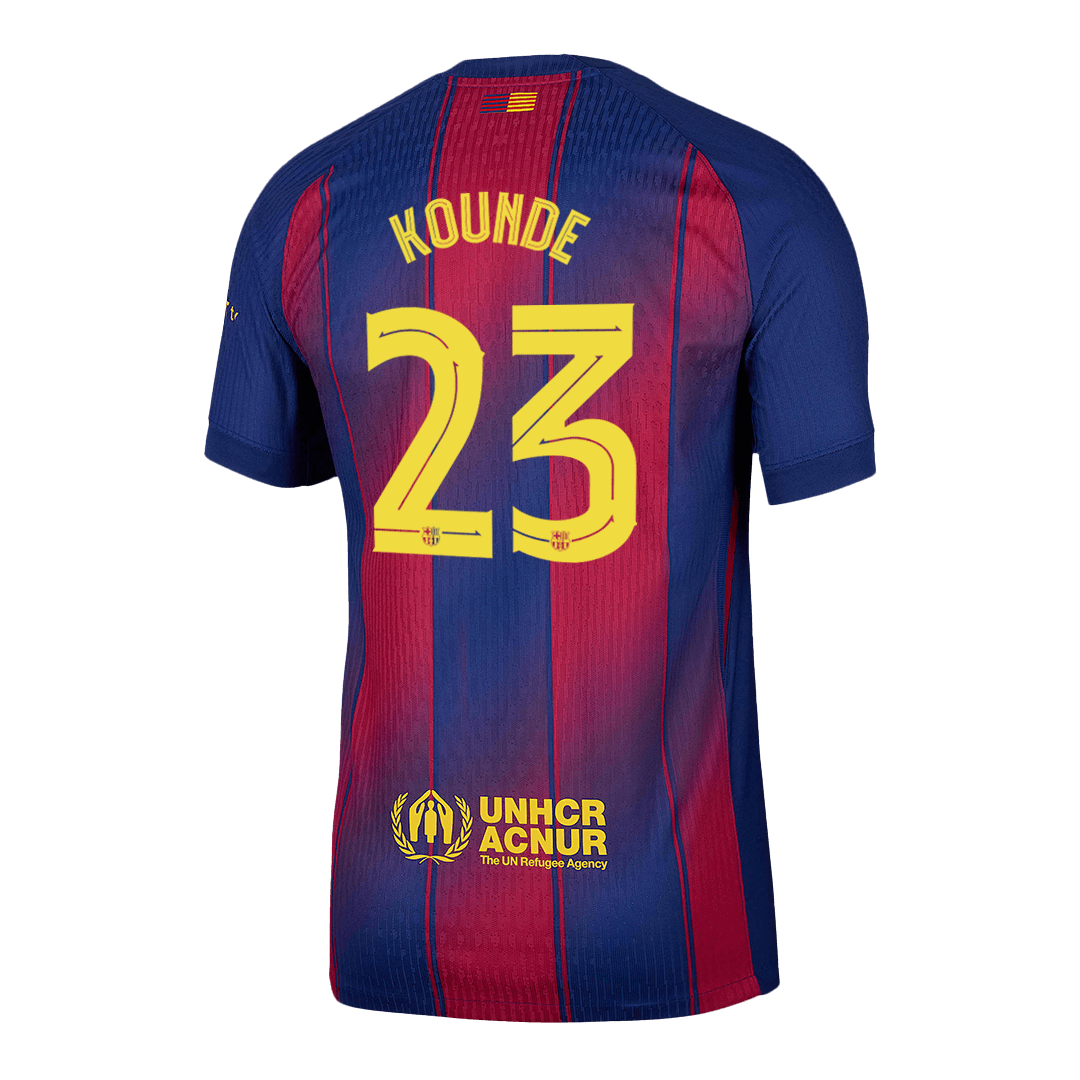 Barcelona 2025/26 UCL Koti Pelipaita (Player Version) Miesten KOUNDE #23 - kuva 14