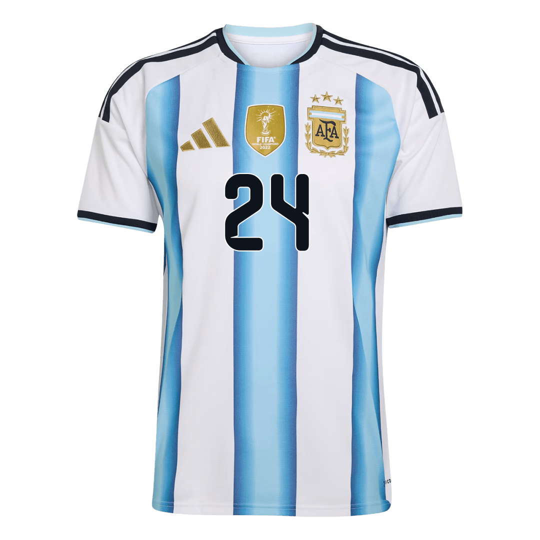 Argentina World Cup 2026 Koti Pelipaita Miesten E. FERNANDEZ #24 [PREMIUM] - kuva 9