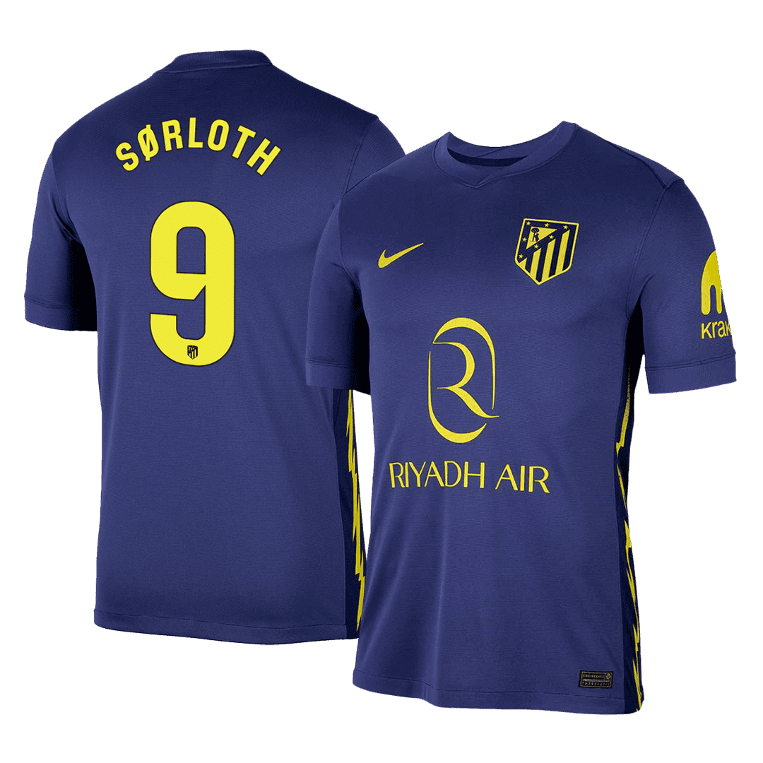 Atletico Madrid 2025/26 Vieras Pelipaita Miesten S?RLOTH #9