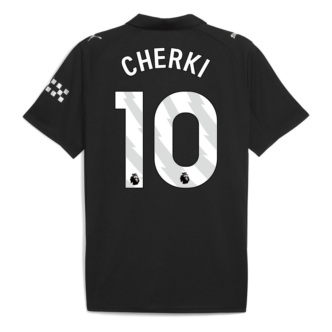 Manchester City 2025/26 Vieras Pelipaita Miesten CHERKI #10 - kuva 8