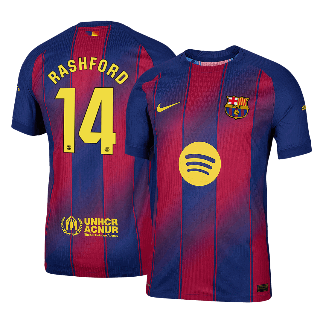 Barcelona 2025/26 Koti Pelipaita (Player Version) Miesten RASHFORD #14
