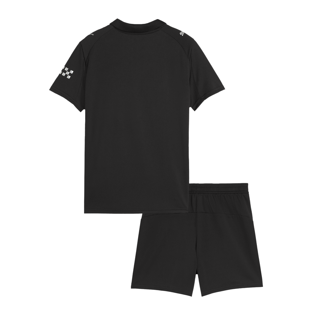 Manchester City 2025/26 Vieras Pelipaitasetti Lasten - kuva 10