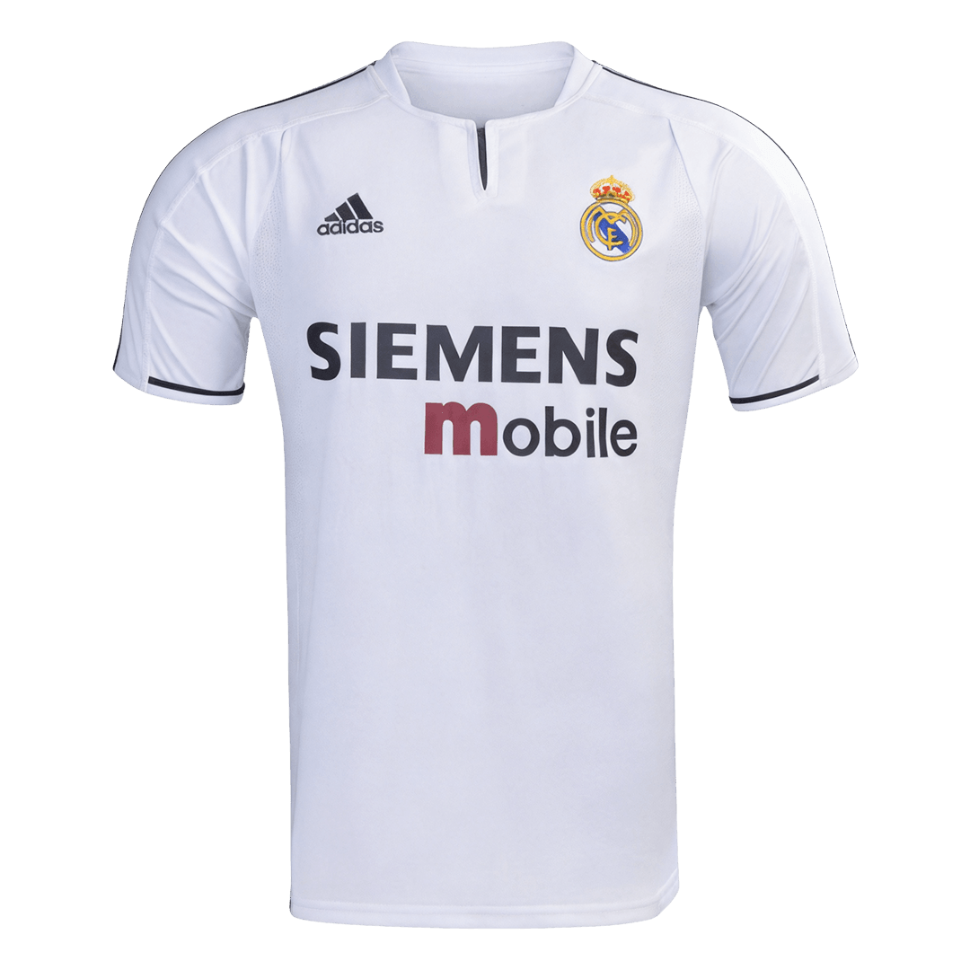 Real Madrid 2003/04 Koti Retro -pelipaita Miesten
