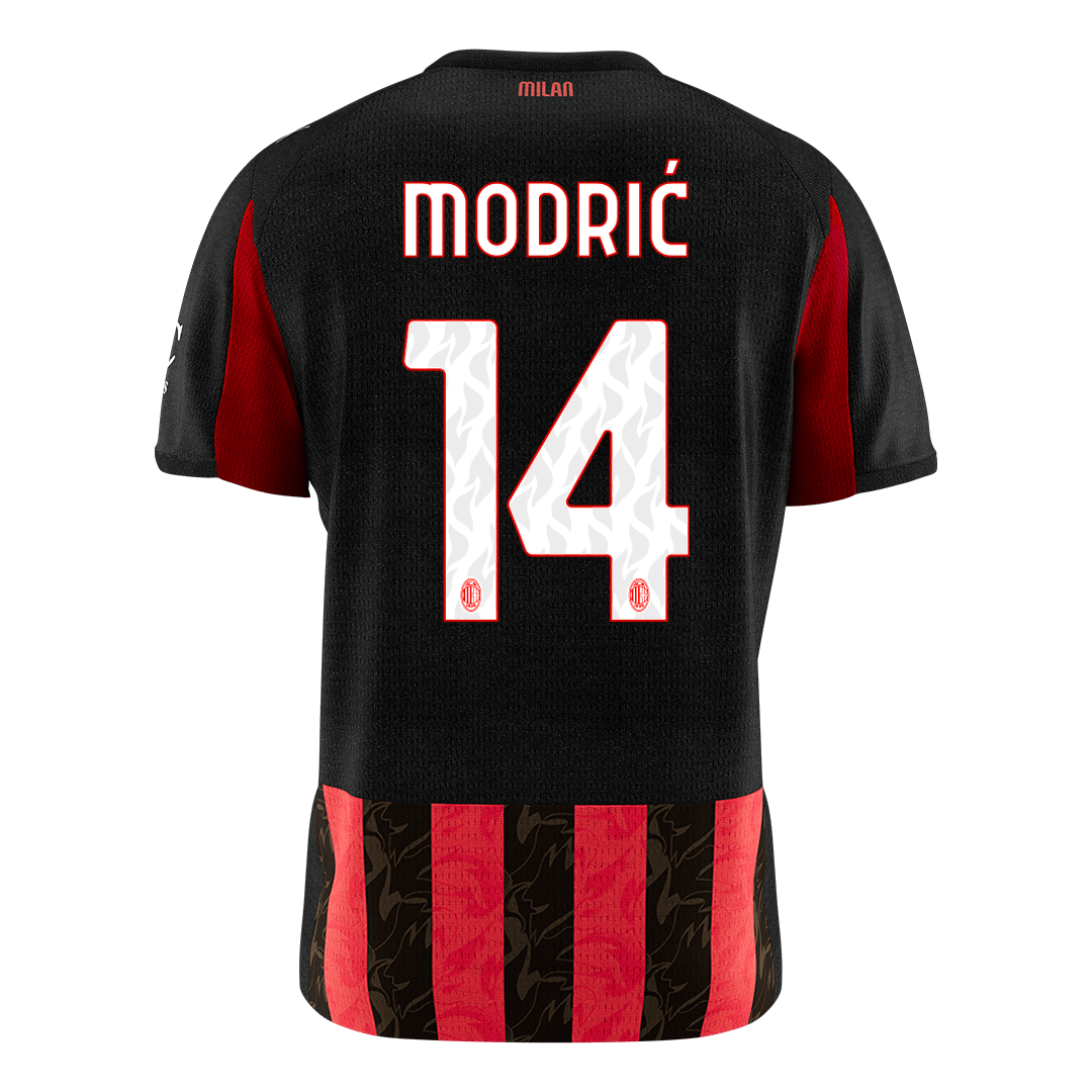 AC Milan 2025/26 Koti Pelipaita Miesten Modrić #14 [PREMIUM] - kuva 10