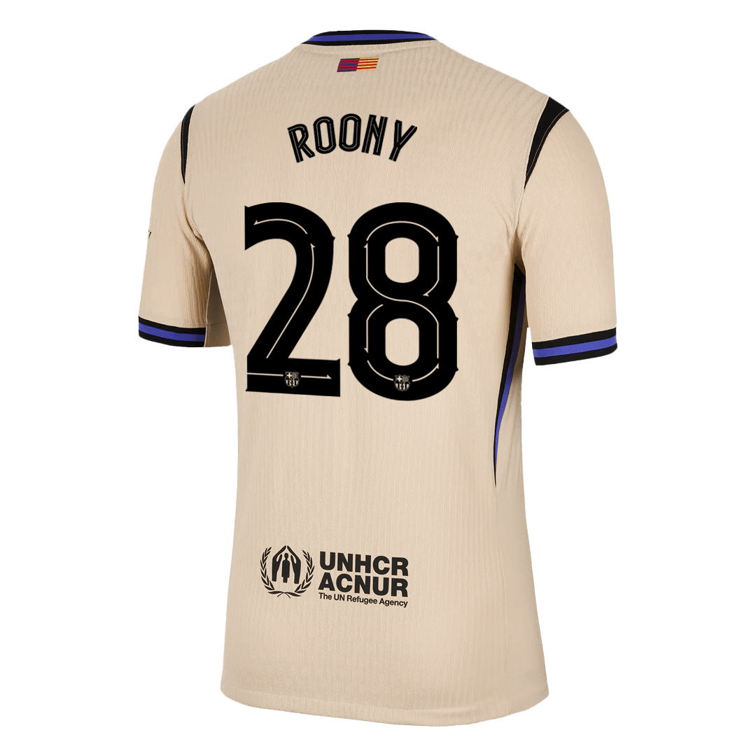 Barcelona 2025/26 UCL Vieras Pelipaita (Player Version) Miesten ROONY #28 - kuva 14