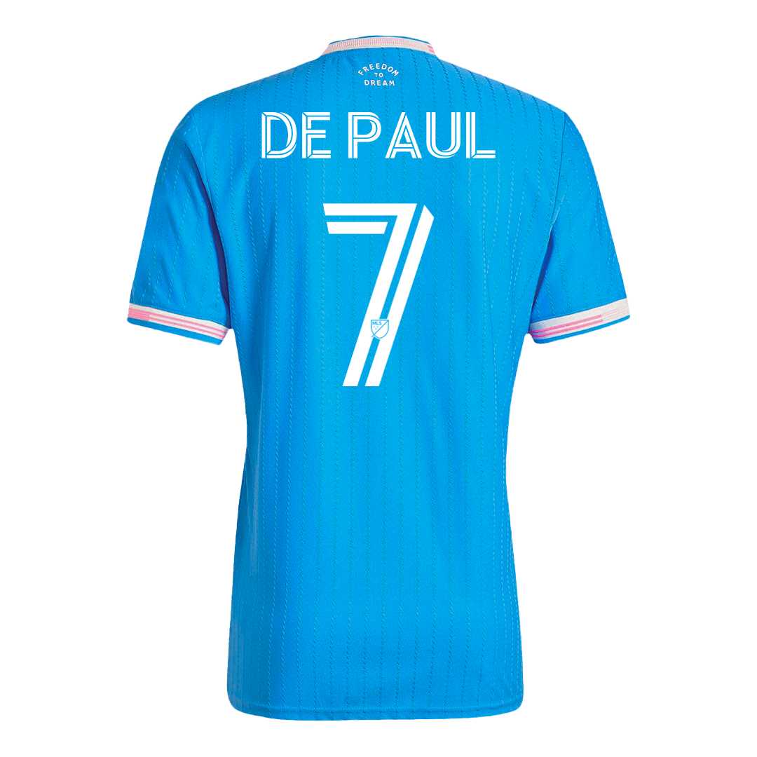 Inter Miami CF 2025 Kolmas Pelipaita (Player Version) Miesten DE PAUL #7 - kuva 12