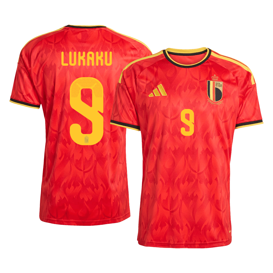 Belgium World Cup 2026 Koti Pelipaita Miesten LUKAKU #9