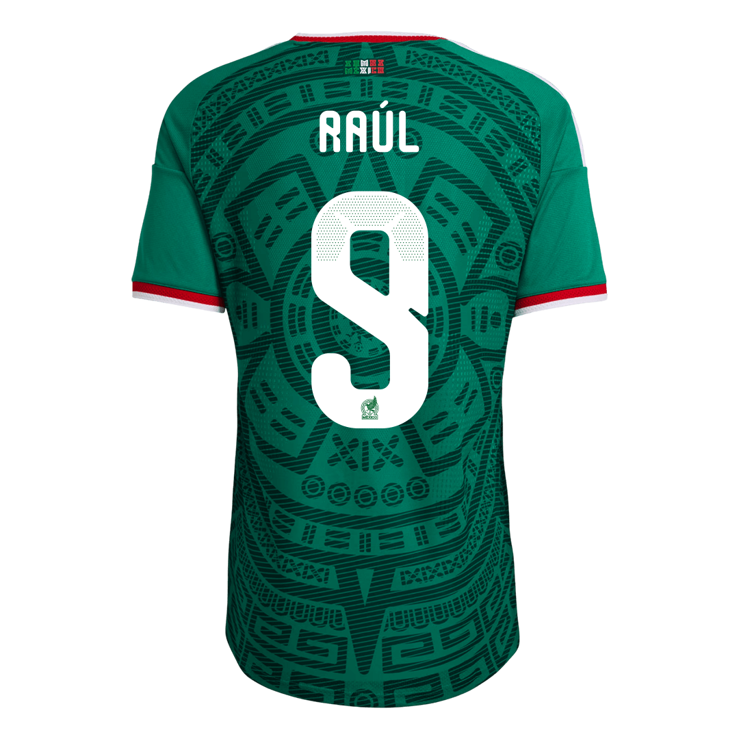 Mexico World Cup 2026 Koti Pelipaita (Player Version) Miesten Raúl #9 - kuva 9