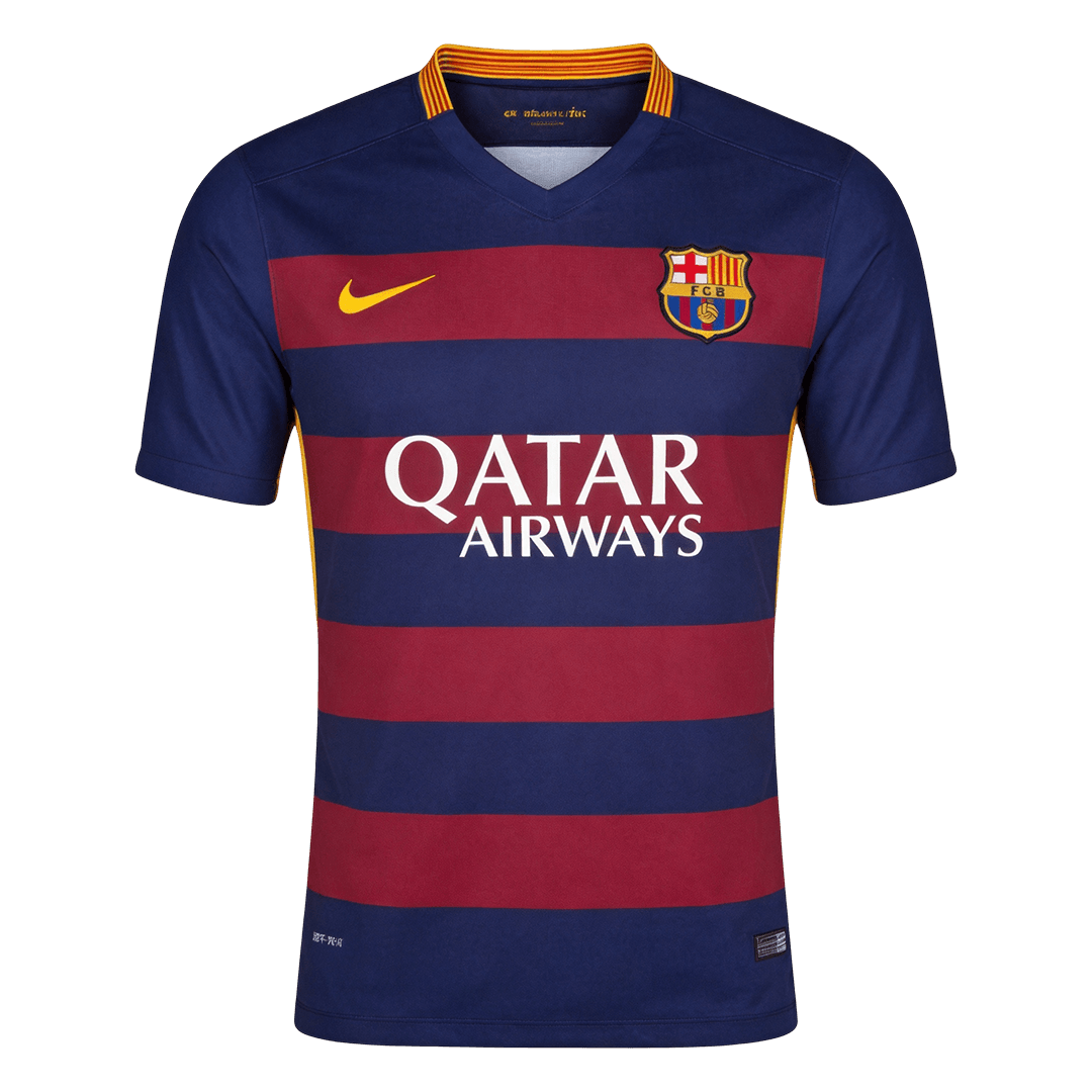 Barcelona 2015/16 Koti Retro -pelipaita Miesten