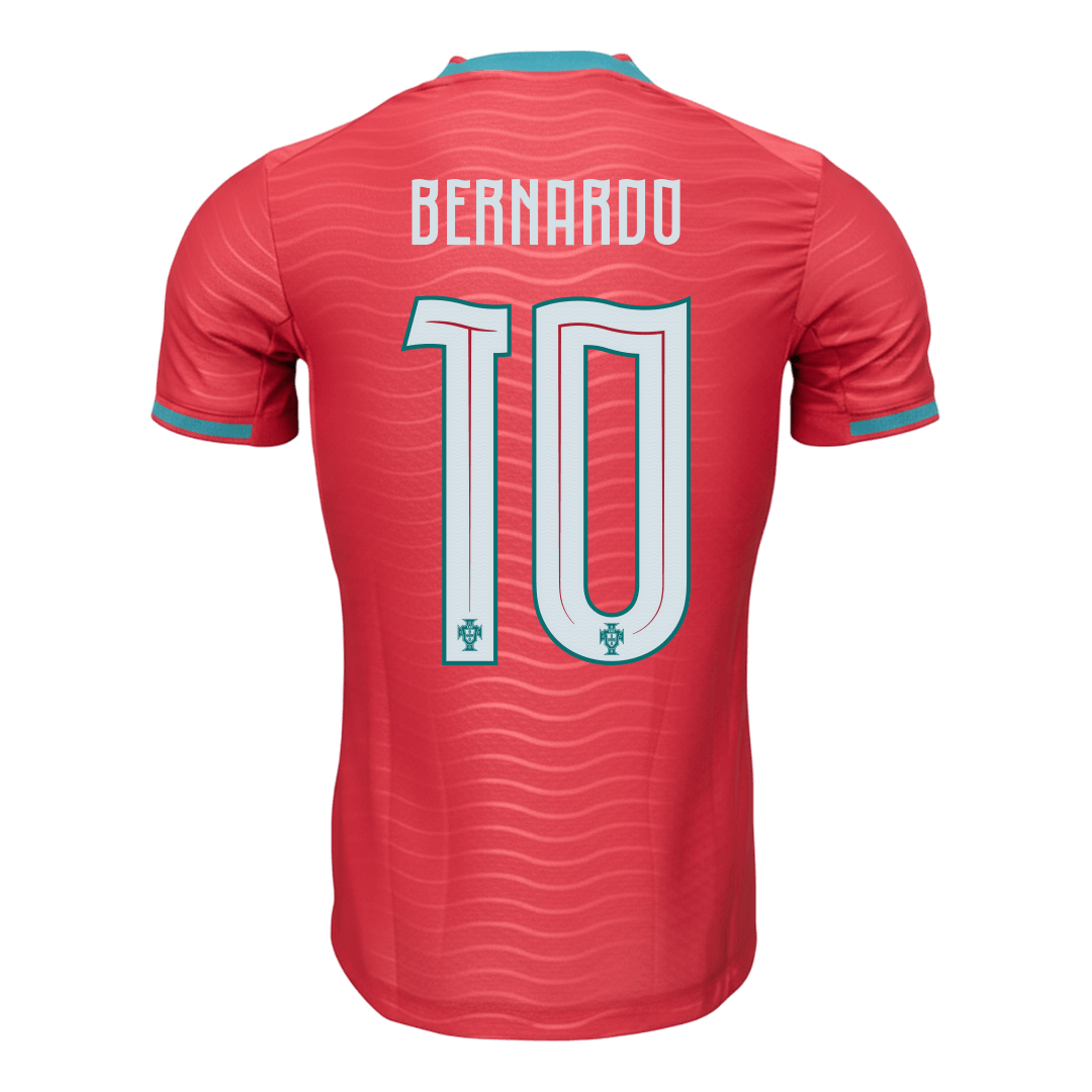 Portugal World Cup 2026 Koti Pelipaita (Player Version) Miesten BERNARDO #10 - kuva 8