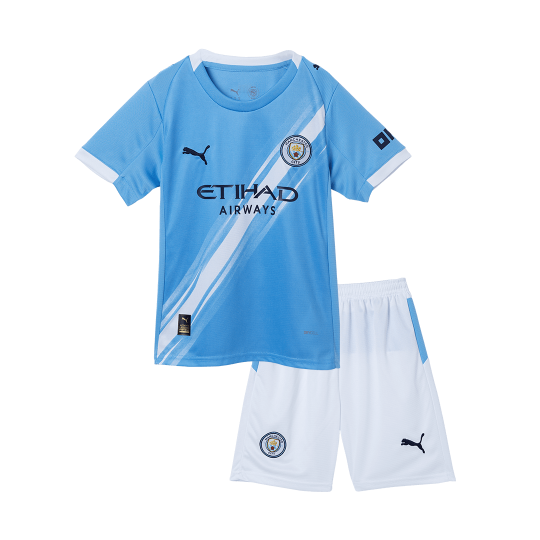 Manchester City 2025/26 Koti Pelipaitasetti Lasten - kuva 16
