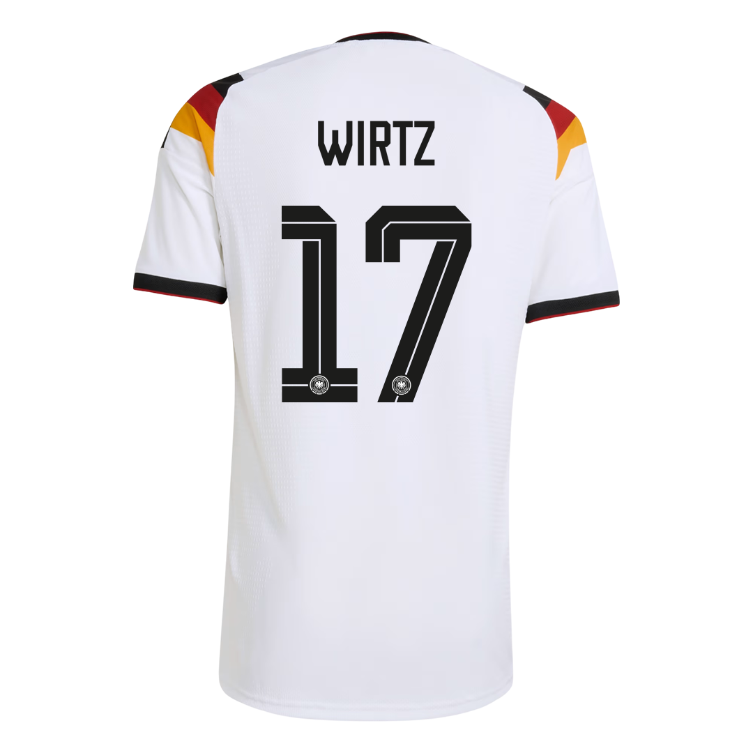 Germany World Cup 2026 Koti Pelipaita (Player Version) Miesten WIRTZ #17 - kuva 8