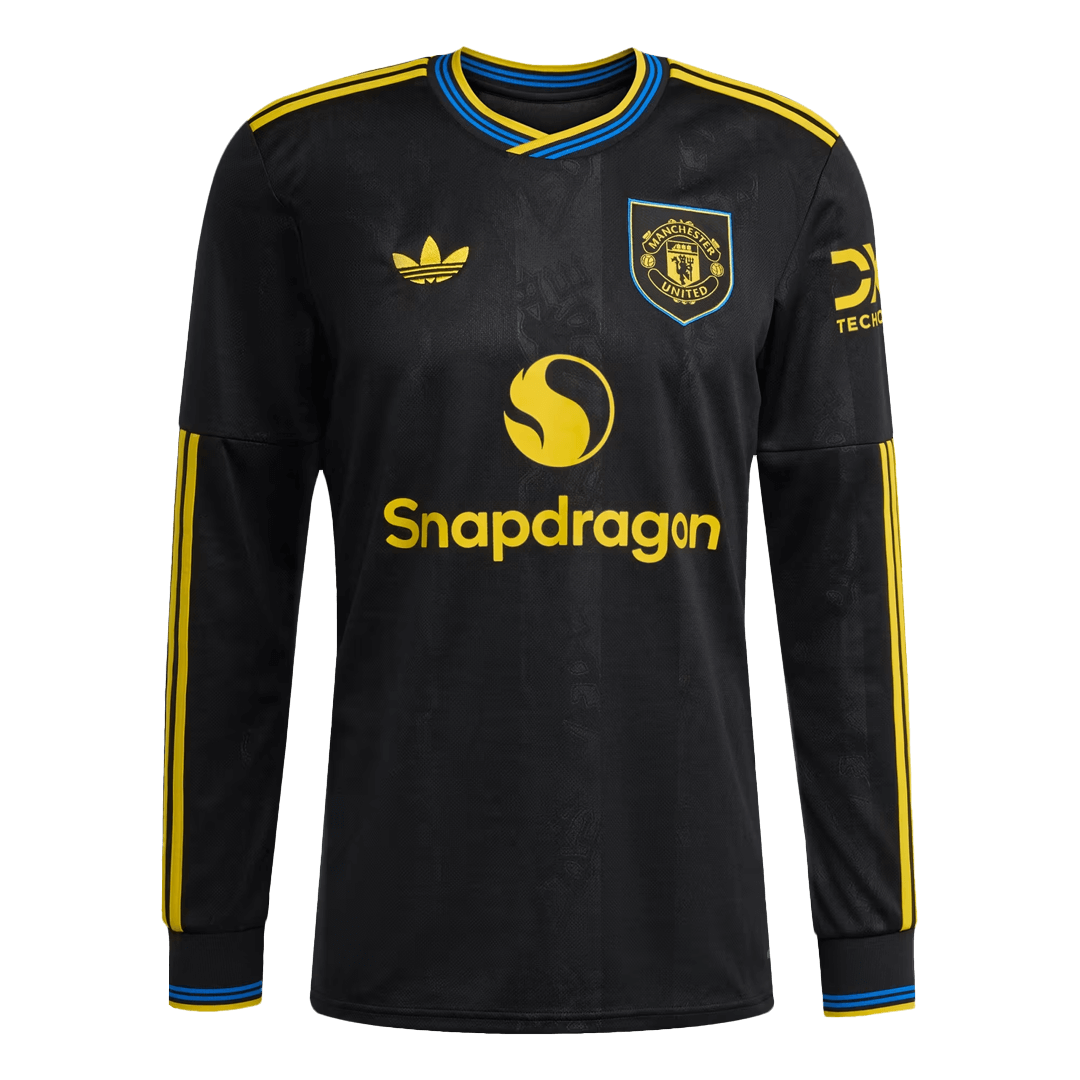 Manchester United 2025/26 Kolmas Pitk?hihainen pelipaita Miesten