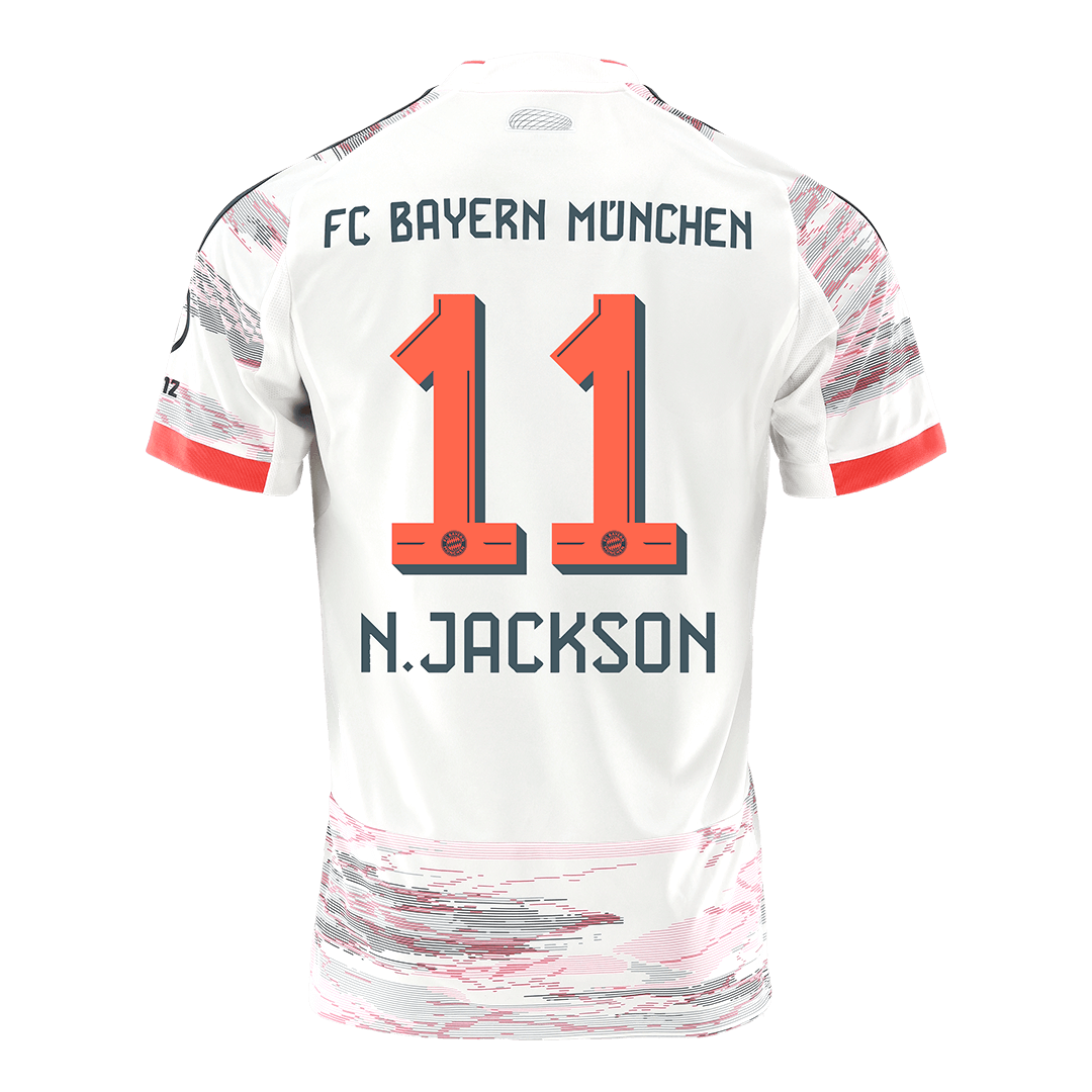 Bayern Munich 2025/26 Vieras Pelipaita Miesten N.JACKSON #11 - kuva 13