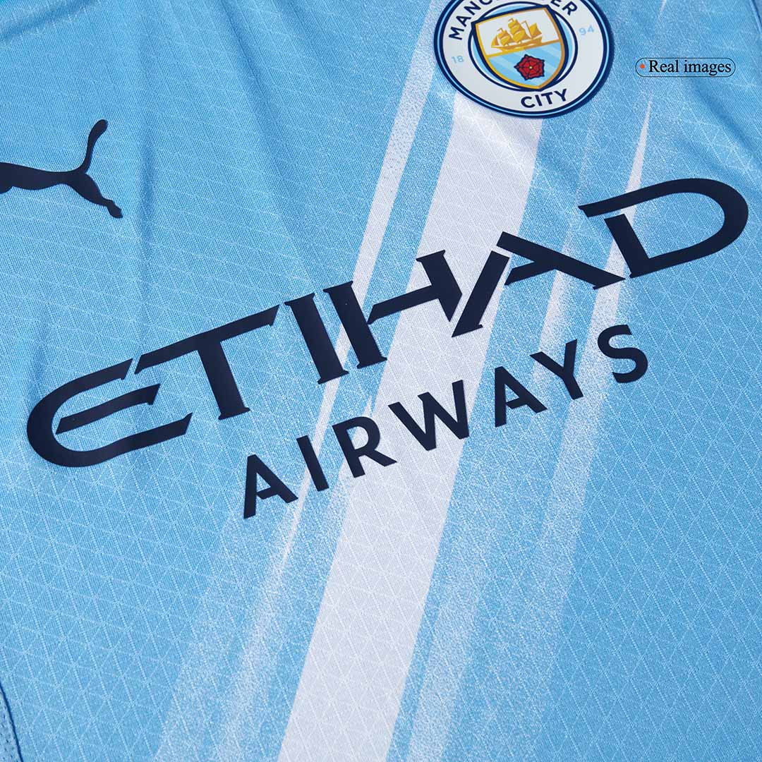 Manchester City 2025/26 Koti Pelipaita (Player Version) Miesten - kuva 7