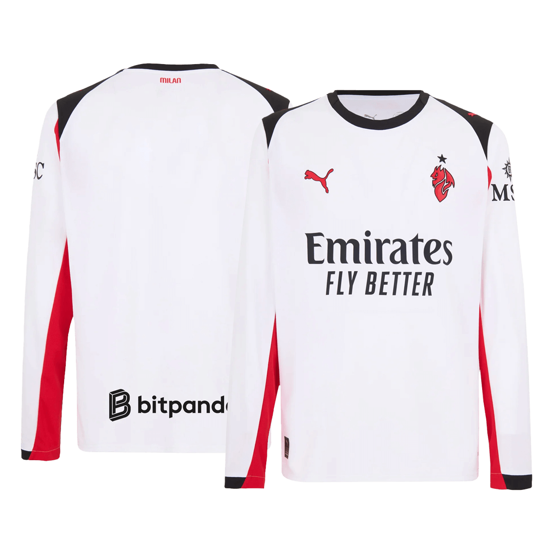 AC Milan 2025/26 Vieras Pitk?hihainen pelipaita Miesten - kuva 10