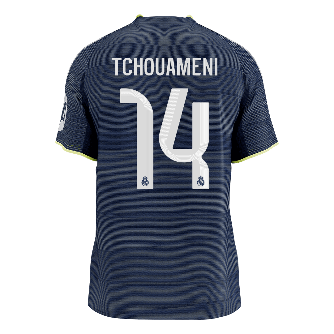 Real Madrid 2025/26 Vieras Pelipaita (Player Version) Miesten TCHOUAMENI #14 [PREMIUM] - kuva 9