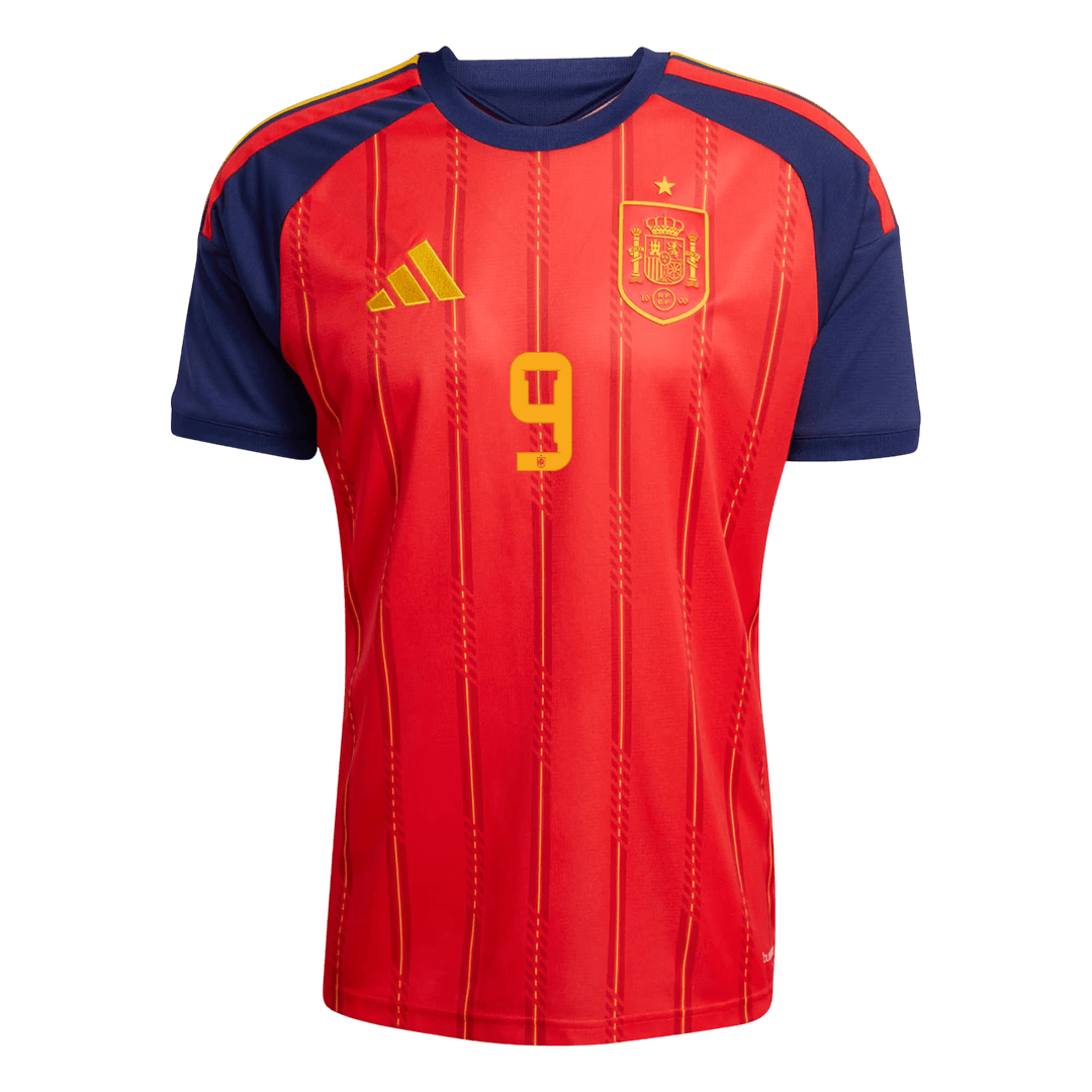 Spain World Cup 2026 Koti Pelipaita Miesten GAVI #9 [PREMIUM] - kuva 2