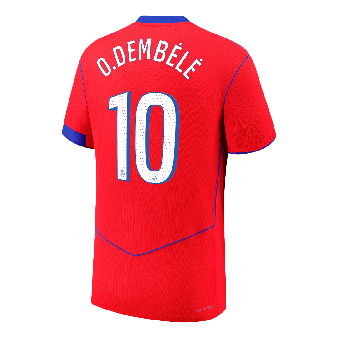 PSG 2025/26 Kolmas Pelipaita (Player Version) Miesten O.DEMBéLé #10 - kuva 9