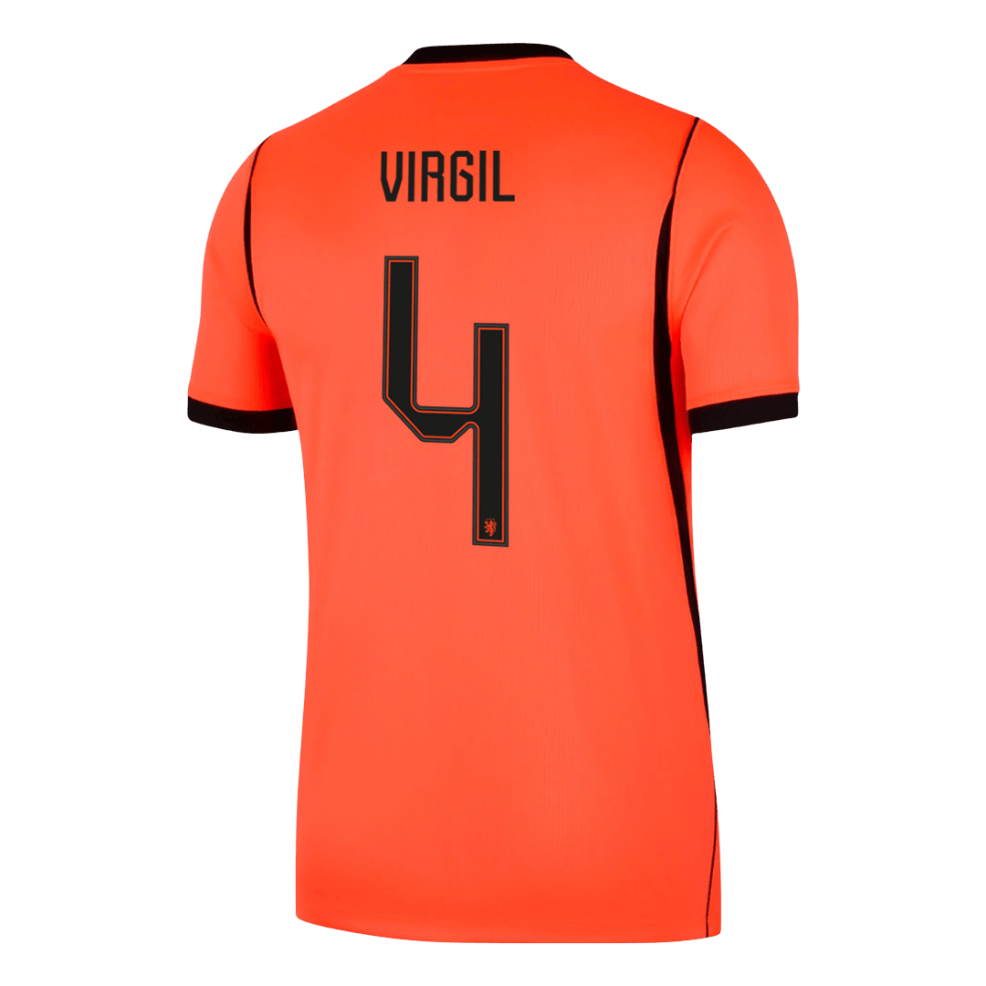 Netherlands World Cup 2026 Koti Pelipaita Miesten VIRGIL #4 - kuva 9