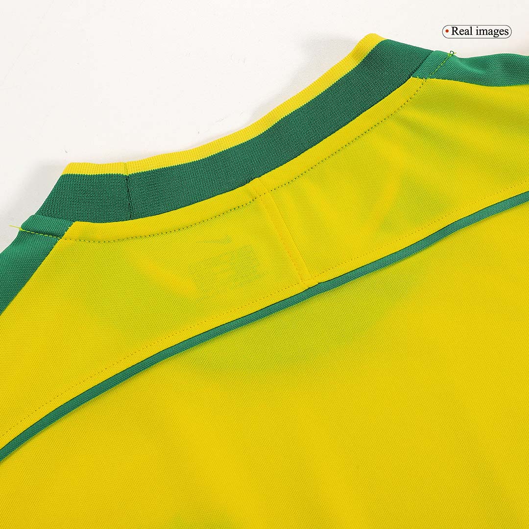 Brazil 1998 Koti Retro -pelipaita Miesten - kuva 2