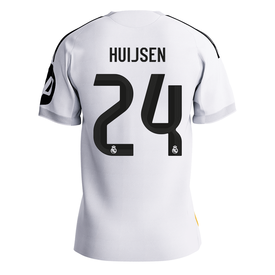 Real Madrid 2025/26 Koti Pelipaita (Player Version) Miesten HUIJSEN #24 [PREMIUM] - kuva 9