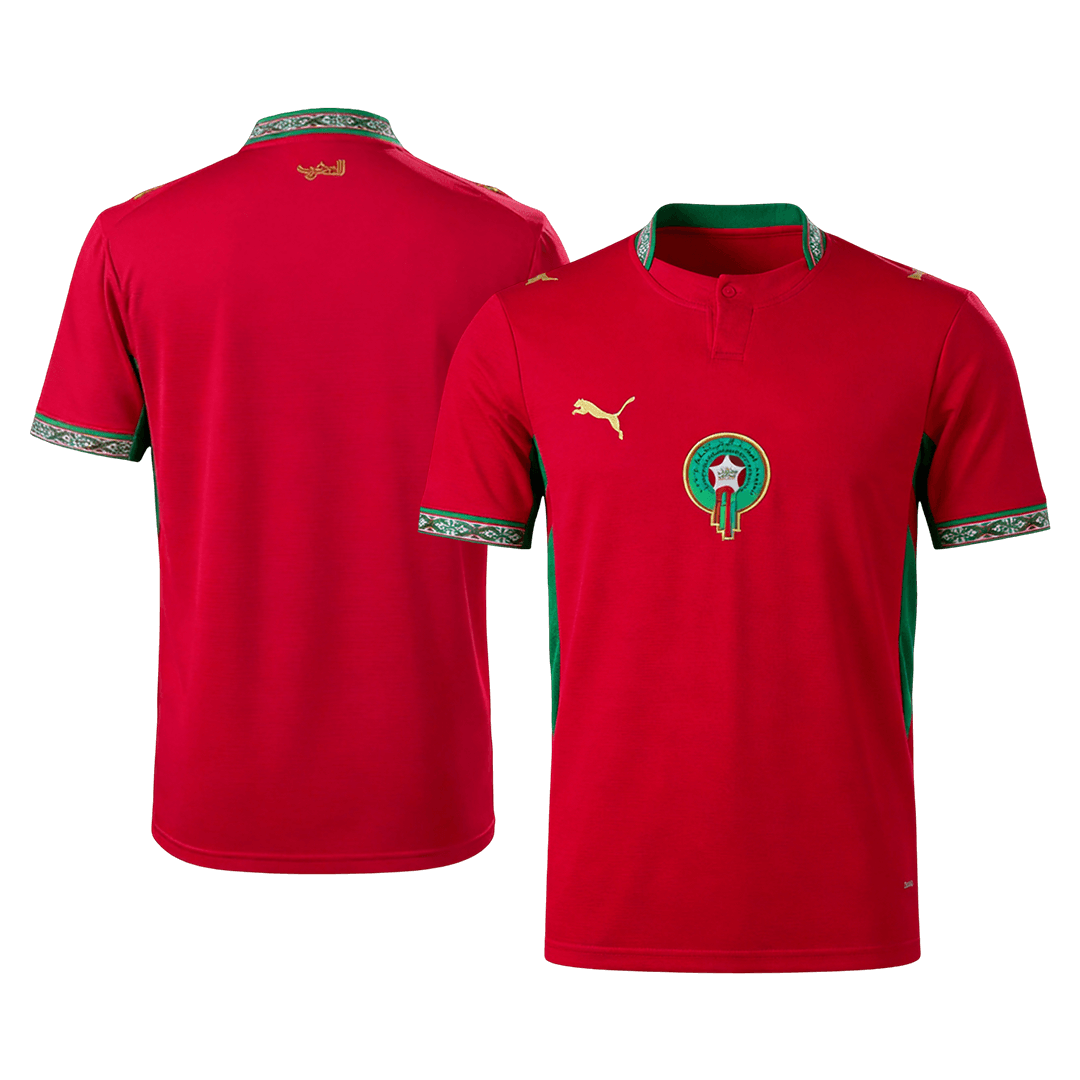 Morocco World Cup 2026 Koti Pelipaita Miesten - kuva 2