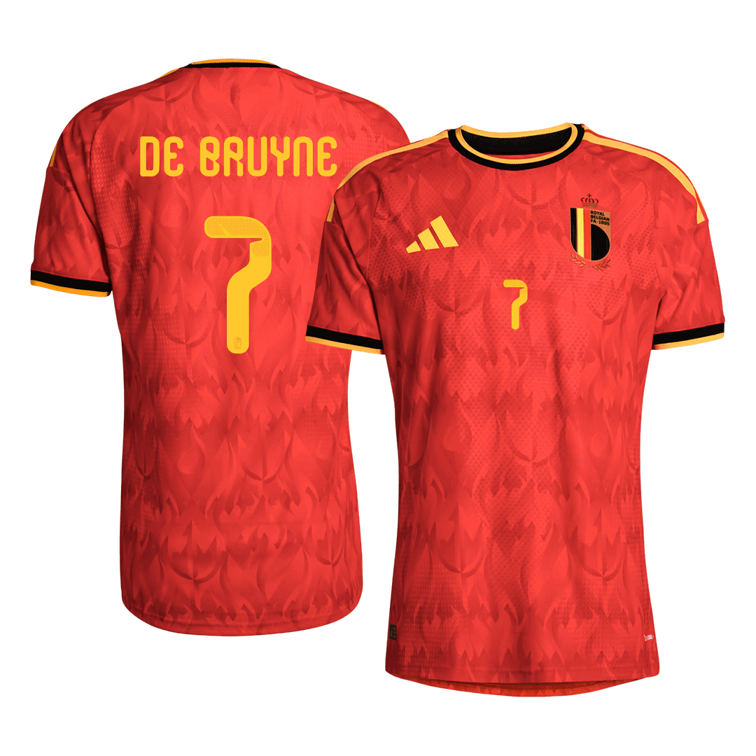 Belgium World Cup 2026 Koti Pelipaita (Player Version) Miesten DE BRUYNE #7