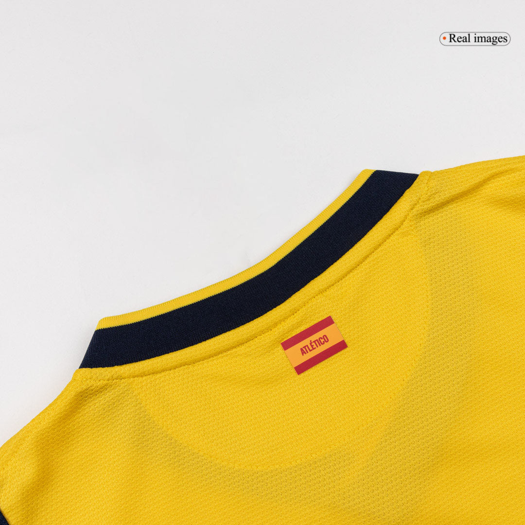 Atletico Madrid 2013/14 Vieras Retro -pelipaita Miesten - kuva 2