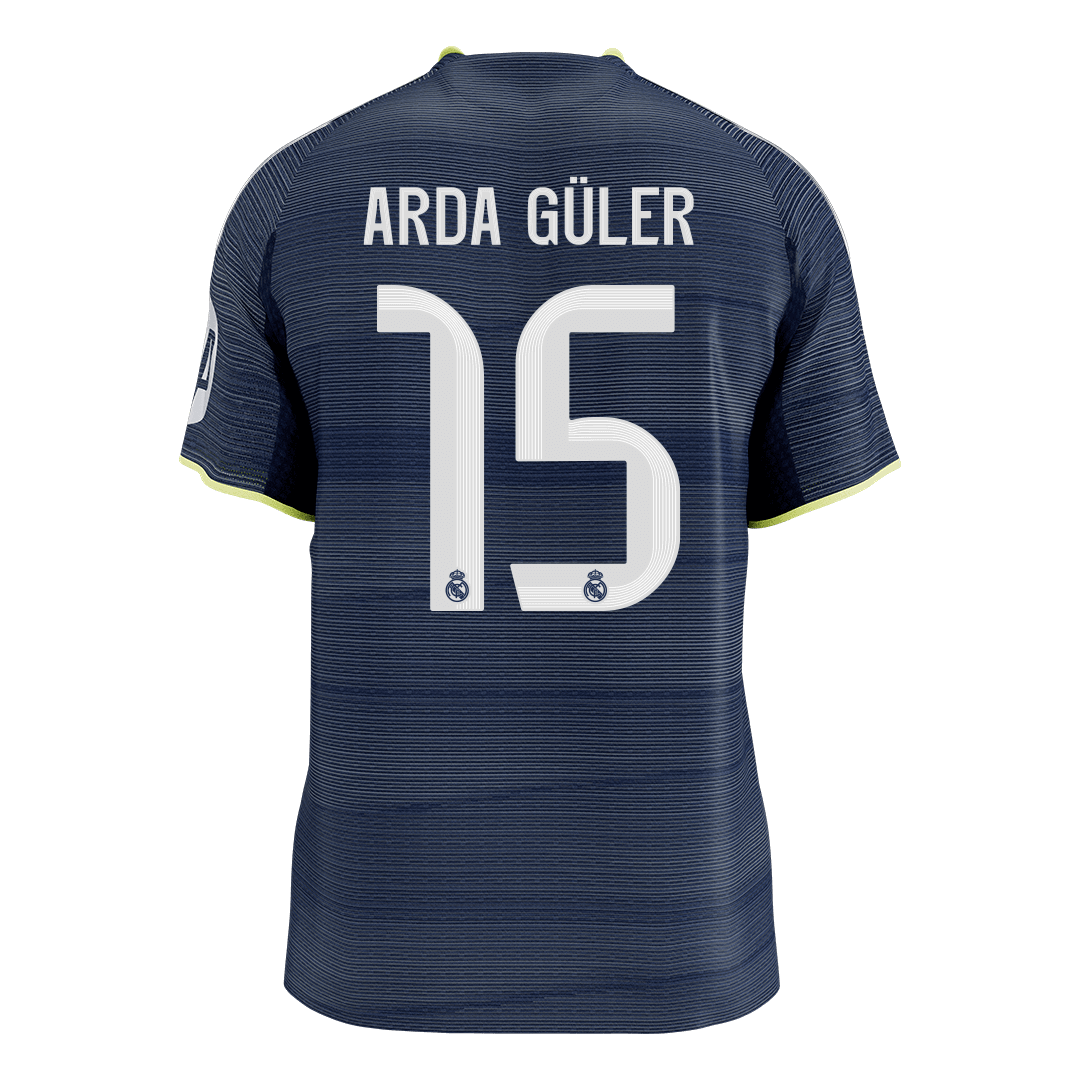 Real Madrid 2025/26 Vieras Pelipaita (Player Version) Miesten ARDA GüLER #15 [PREMIUM] - kuva 9