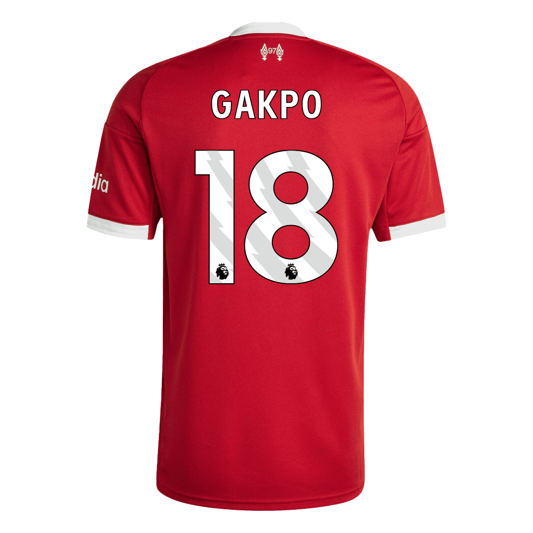 Liverpool 2025/26 Koti Pelipaita Miesten GAKPO #18 - kuva 9