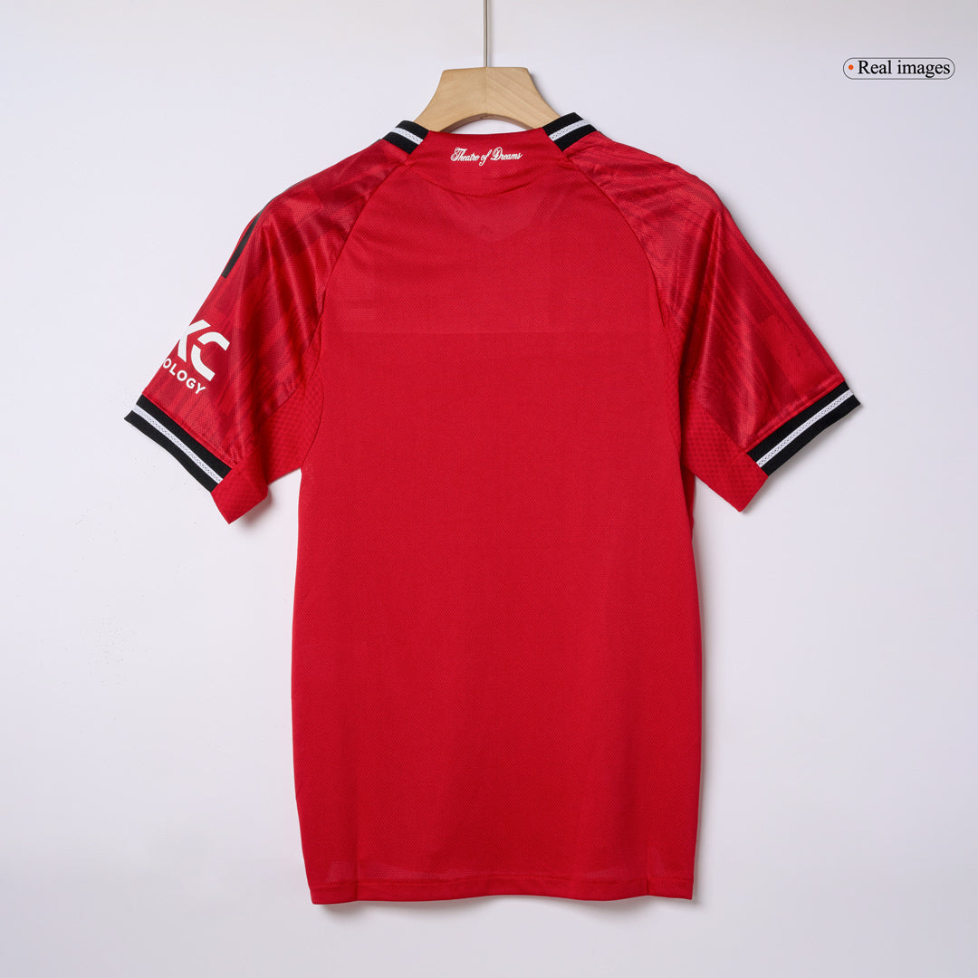 Manchester United 2025/26 Koti Pelipaita (Player Version) Miesten B.FERNANDES #8 - kuva 9