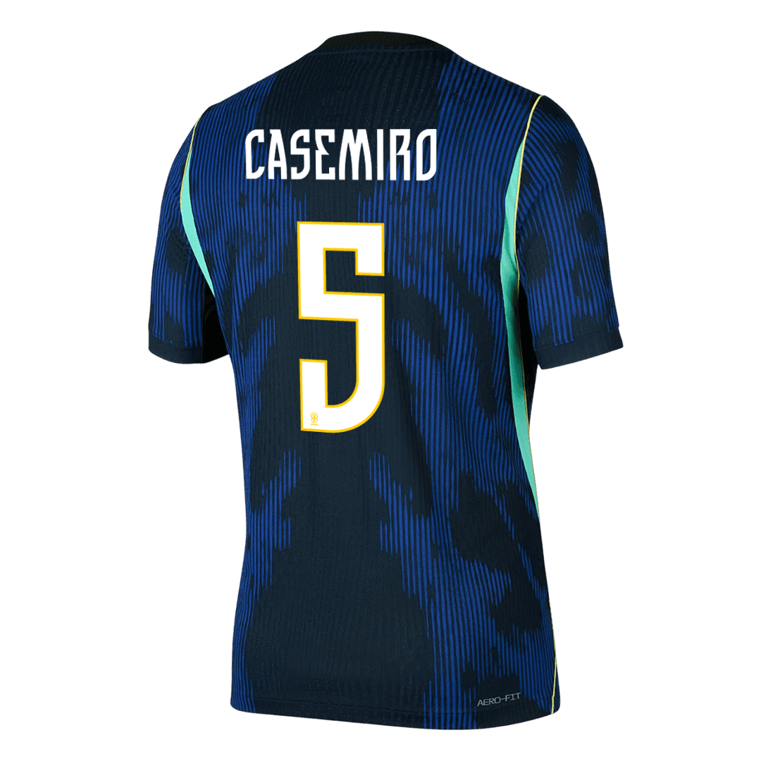 Brazil World Cup 2026 Vieras Pelipaita (Player Version) Miesten CASEMIRO #5 - kuva 3