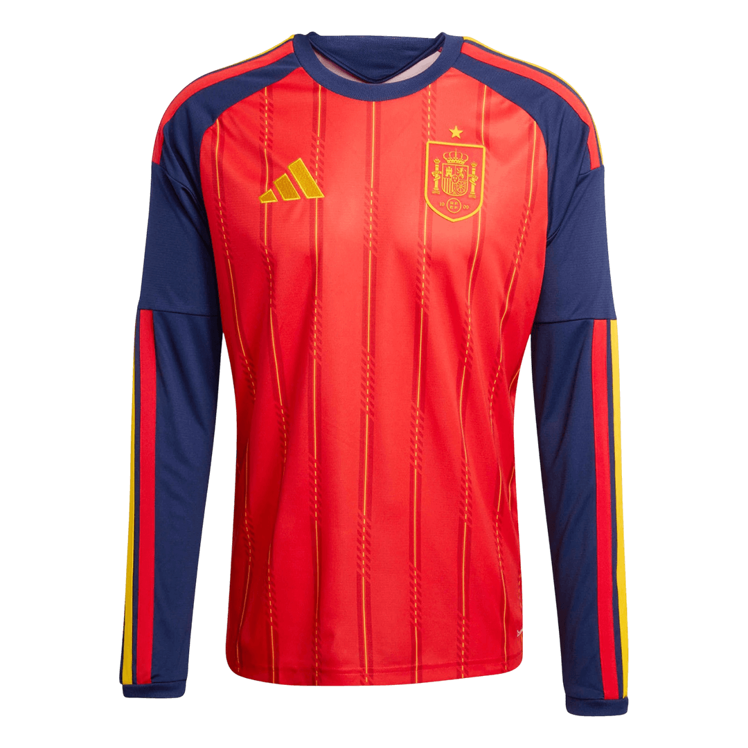 Spain World Cup 2026 Koti Pitk?hihainen pelipaita Miesten
