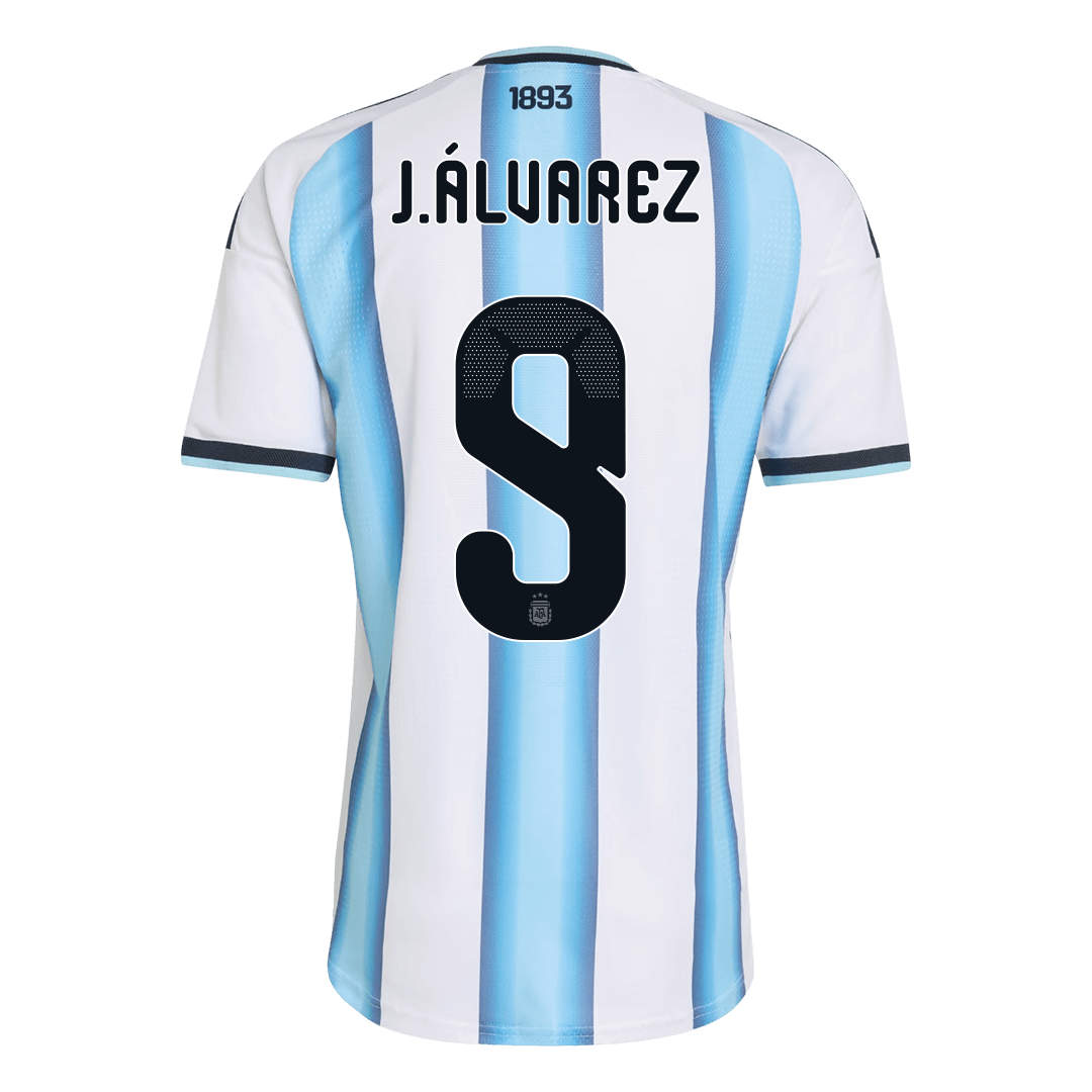 Argentina World Cup 2026 Koti Pelipaita (Player Version) Miesten J. ALVAREZ #9 - kuva 2