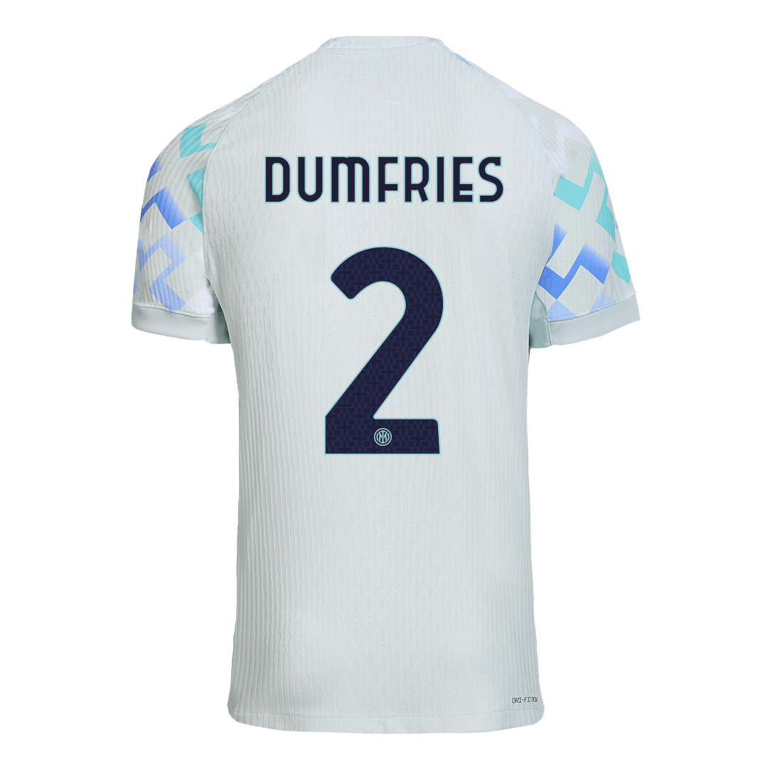 Inter Milan 2025/26 Vieras Pelipaita (Player Version) Miesten DUMFRIES #2 - kuva 9