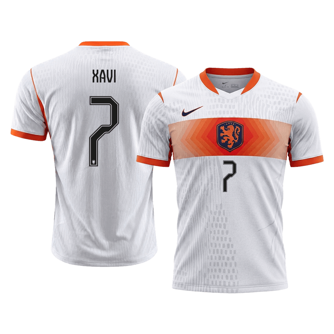 Netherlands World Cup 2026 Vieras Pelipaita (Player Version) Miesten XAVI #7
