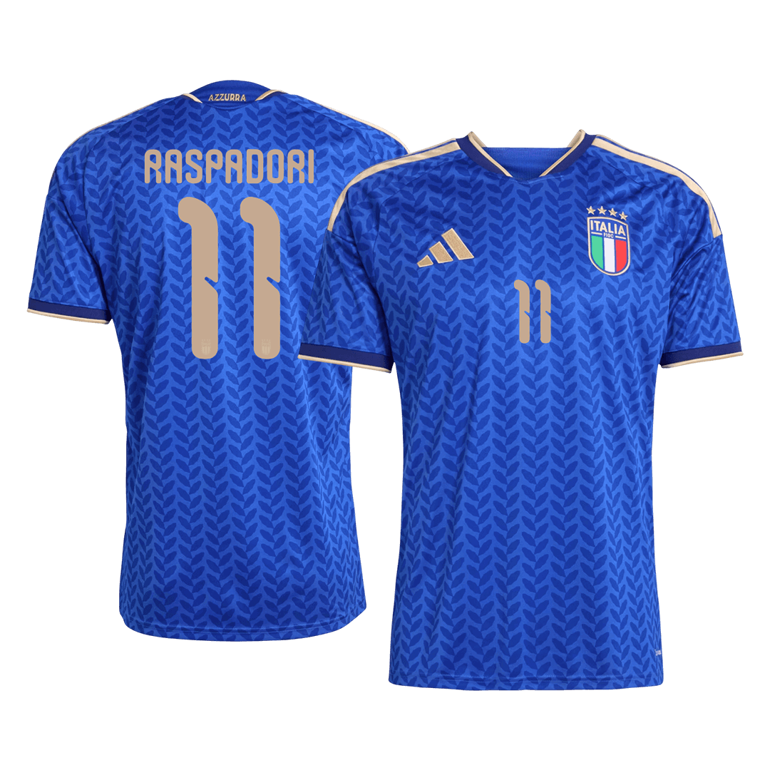 Italy World Cup 2026 Koti Pelipaita Miesten RASPADORI #11 [PREMIUM]